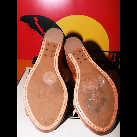 NEW! FRYE ALEXA CRISS CROSS IN NATURAL - Picture 6 of 6